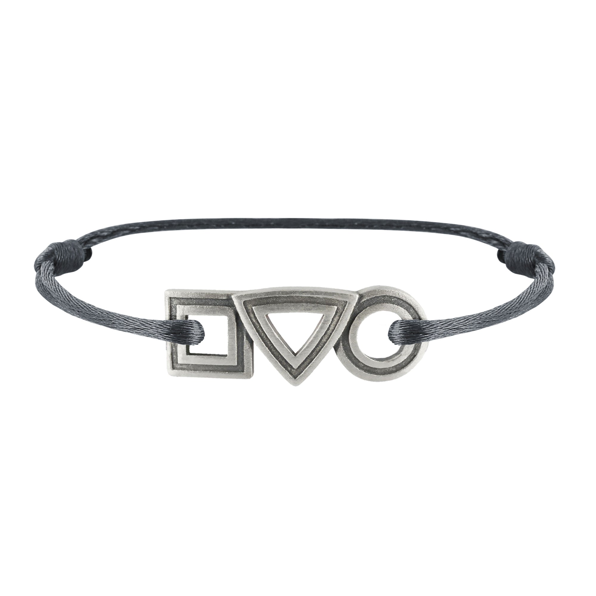 Bracelet Large Trilogie en argent Tournaire
