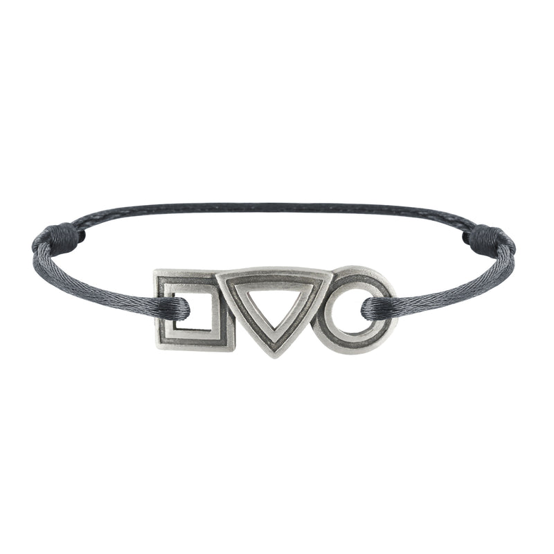 Bracelet Large Trilogie en argent Tournaire