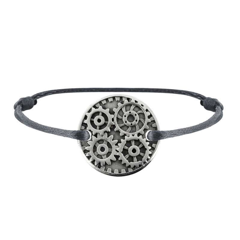 Engrenages silver link bracelet