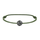Silver Bead Bracelet Engrenages