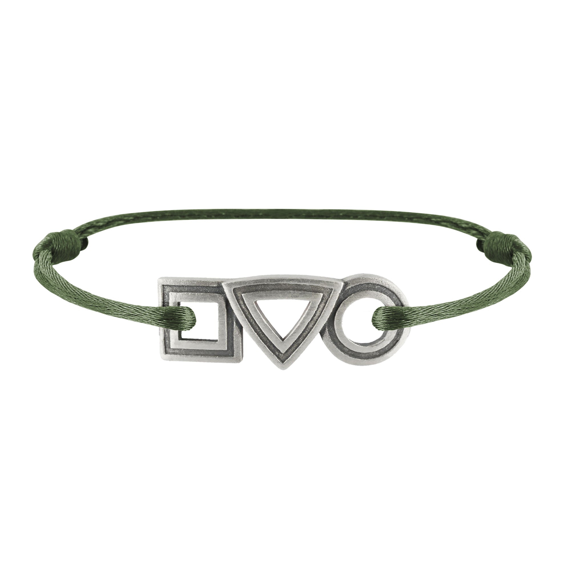 Bracelet Large Trilogie en argent Tournaire