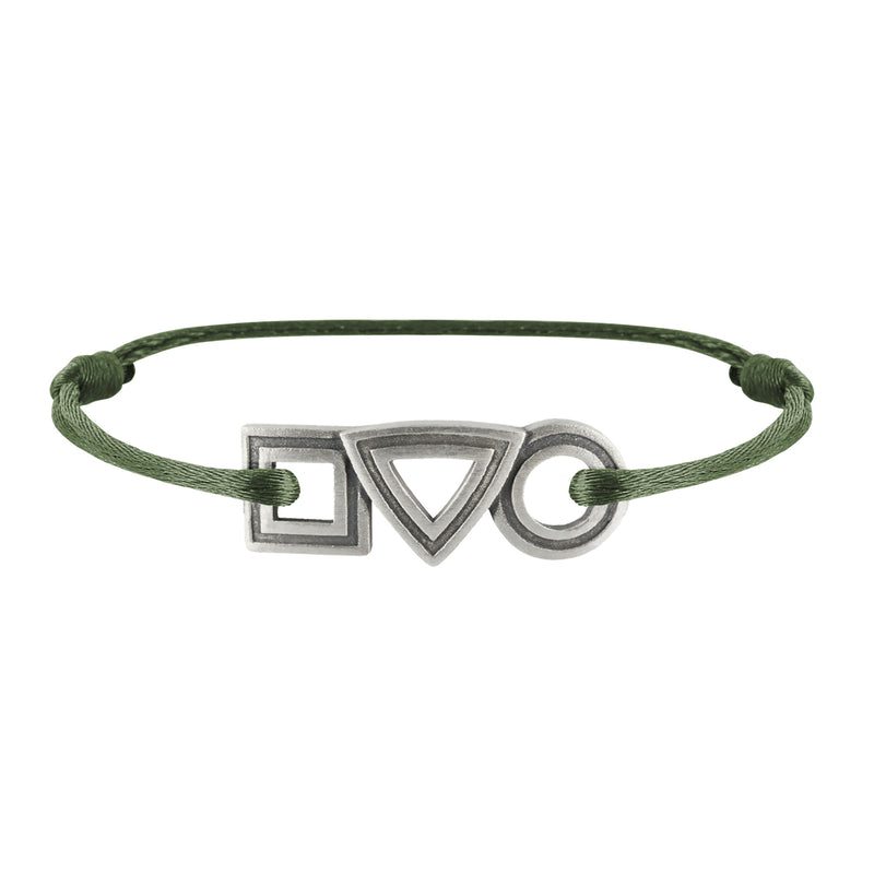Bracelet Large Trilogie en argent Tournaire