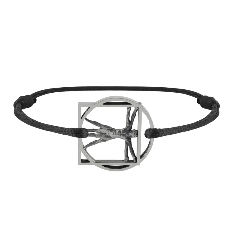 Medal bracelet Vitruvian Man