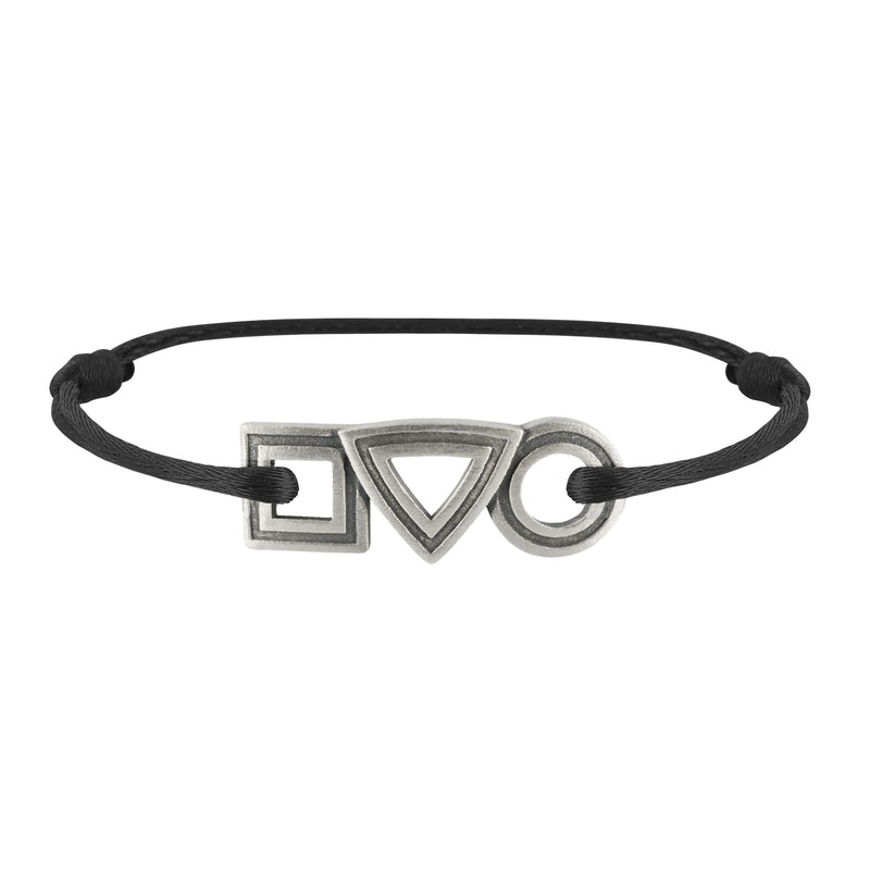 Bracelet Large Trilogie en argent Tournaire