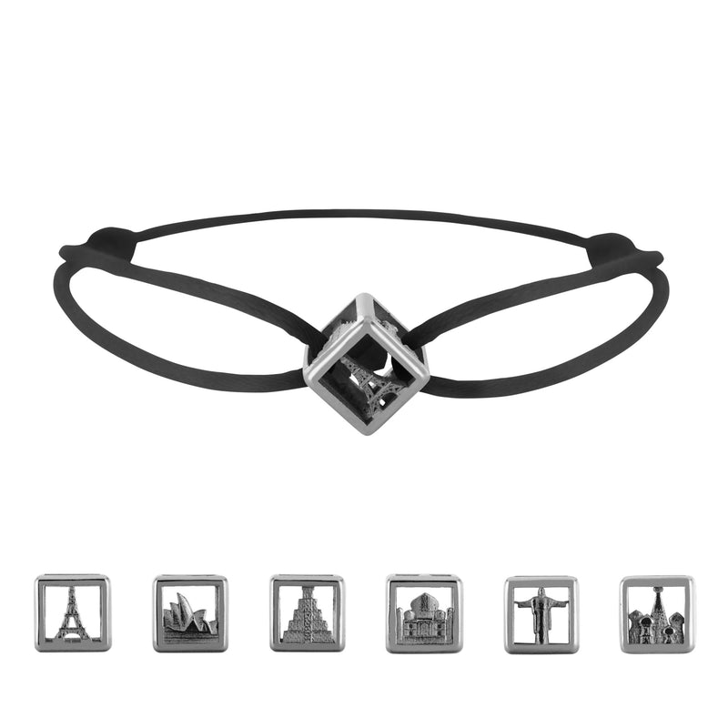 Silver Dice Bracelet voyage
