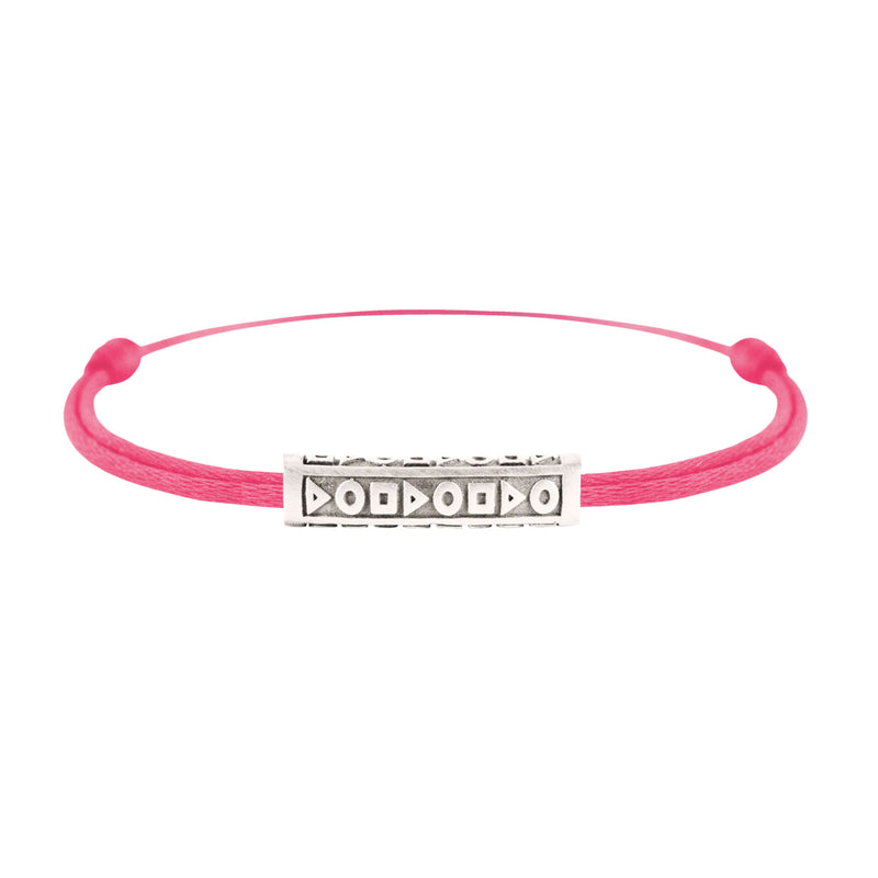 Bracelet lien Tournaire My Tube argent