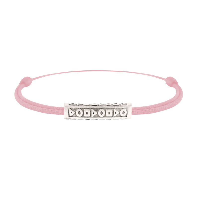 Bracelet lien Tournaire My Tube argent