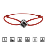 Silver Dice Bracelet voyage