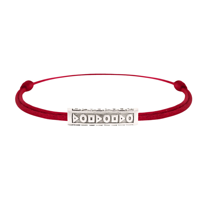 Bracelet lien Tournaire My Tube argent