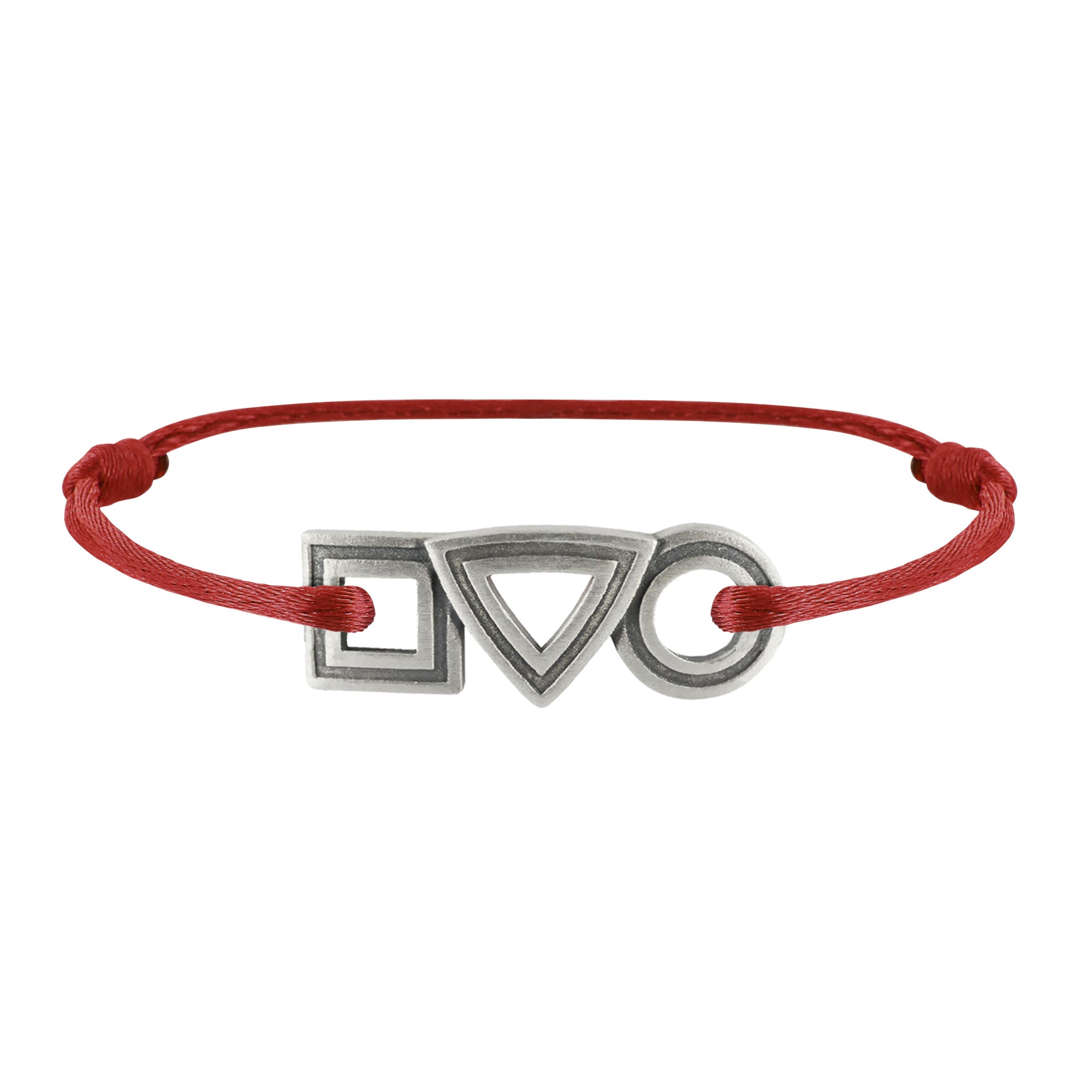 Bracelet Large Trilogie en argent Tournaire