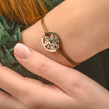 Bracelet 7 Merveilles Du Monde en Argent