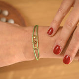 Mon Alchimie  braceletround in gold