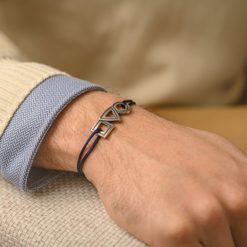Bracelet Large Trilogie en argent Tournaire