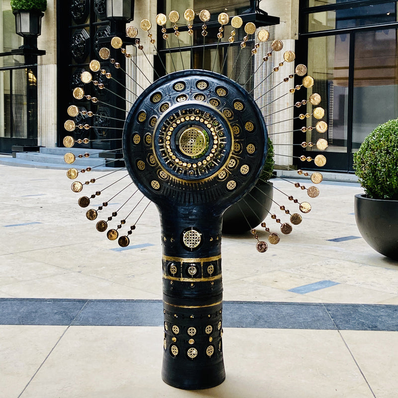 Lampe Soleil noire Georges Pelletier x Tournaire Décor