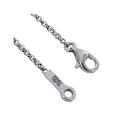 Jaseron XS Tournaire chain in white gold