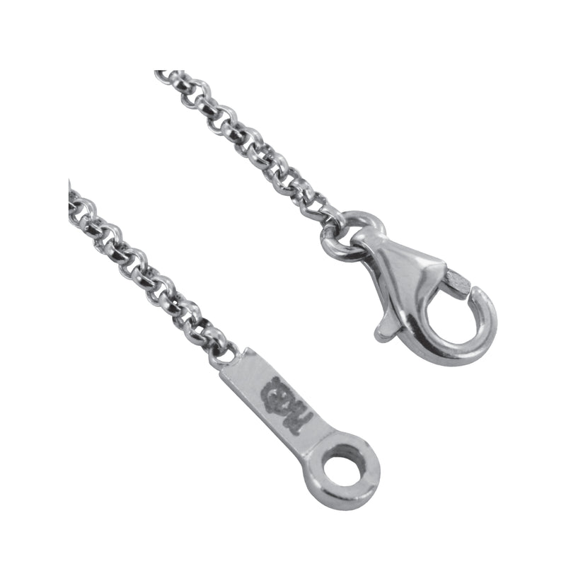 Jaseron XS Tournaire chain in white gold
