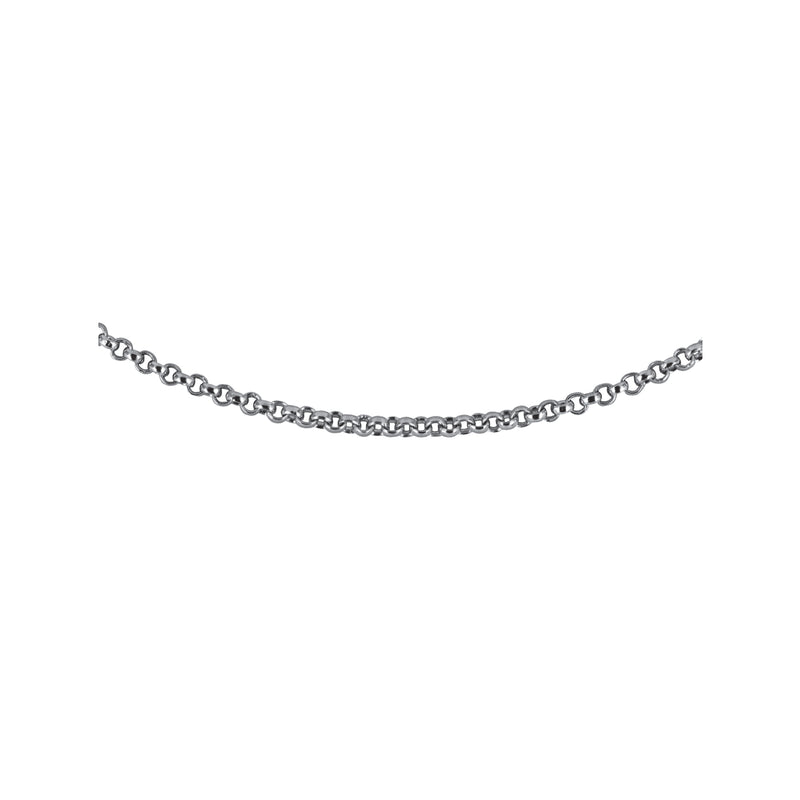 Jaseron XS Tournaire chain in white gold