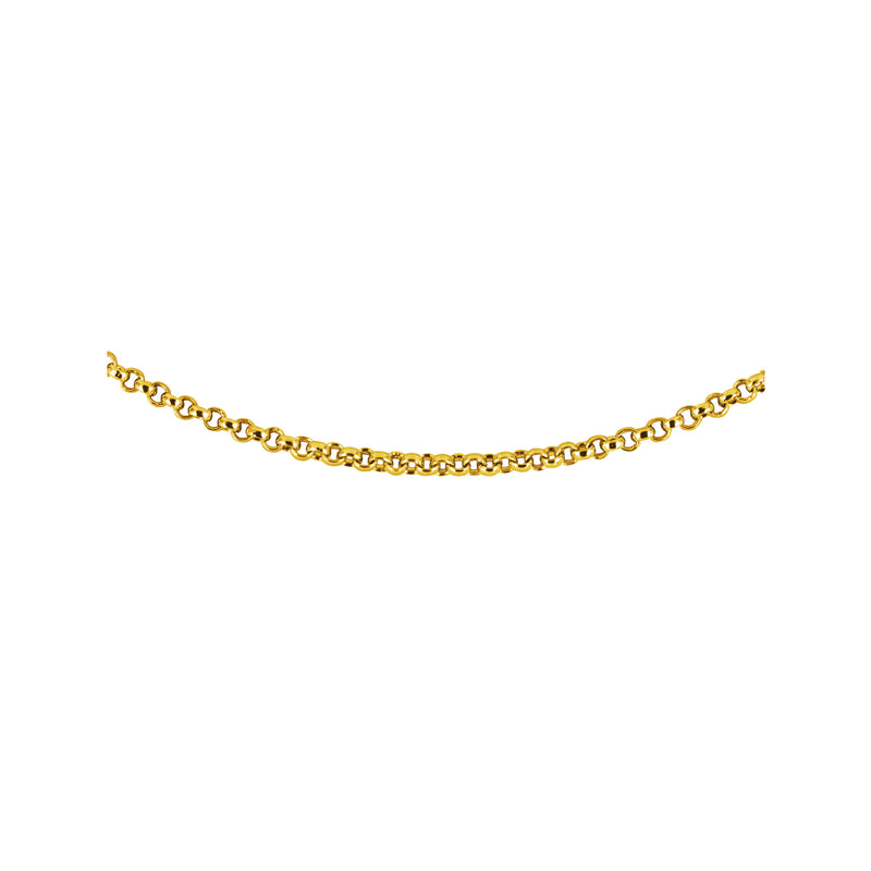 Jaseron XS Tournaire chain in yellow gold