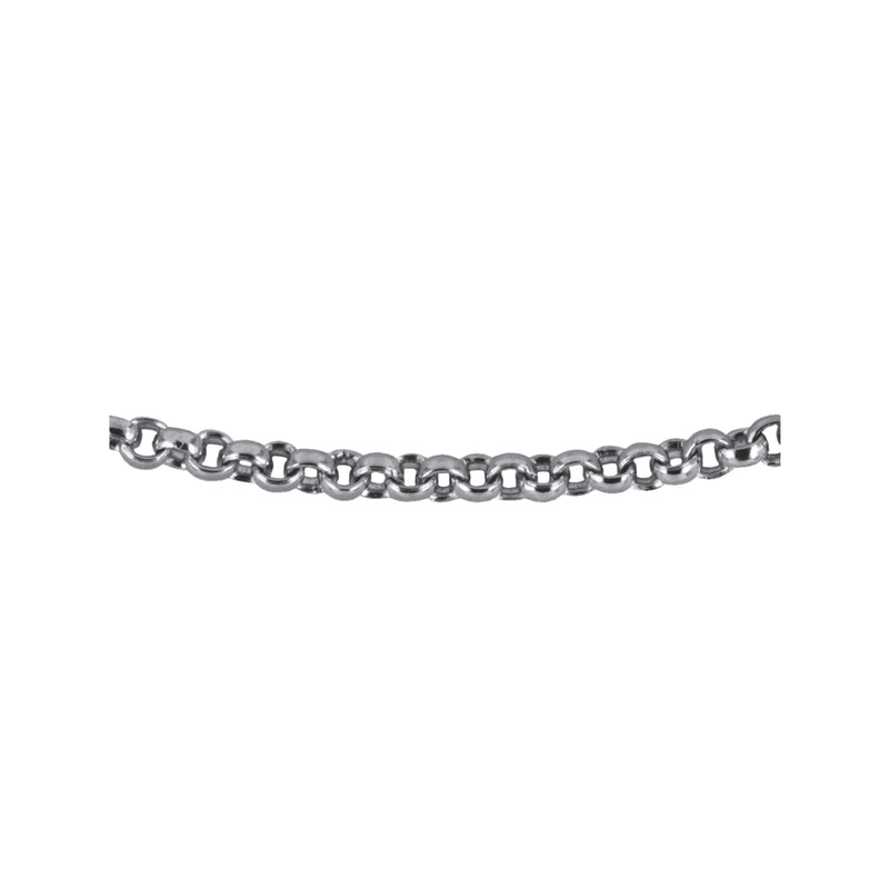 Jaseron XS Tournaire chain in white gold