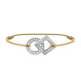 Bracelet Inséparables pavage diamants