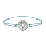 Bracelet lien Tournaire signe labyrinthe rond or