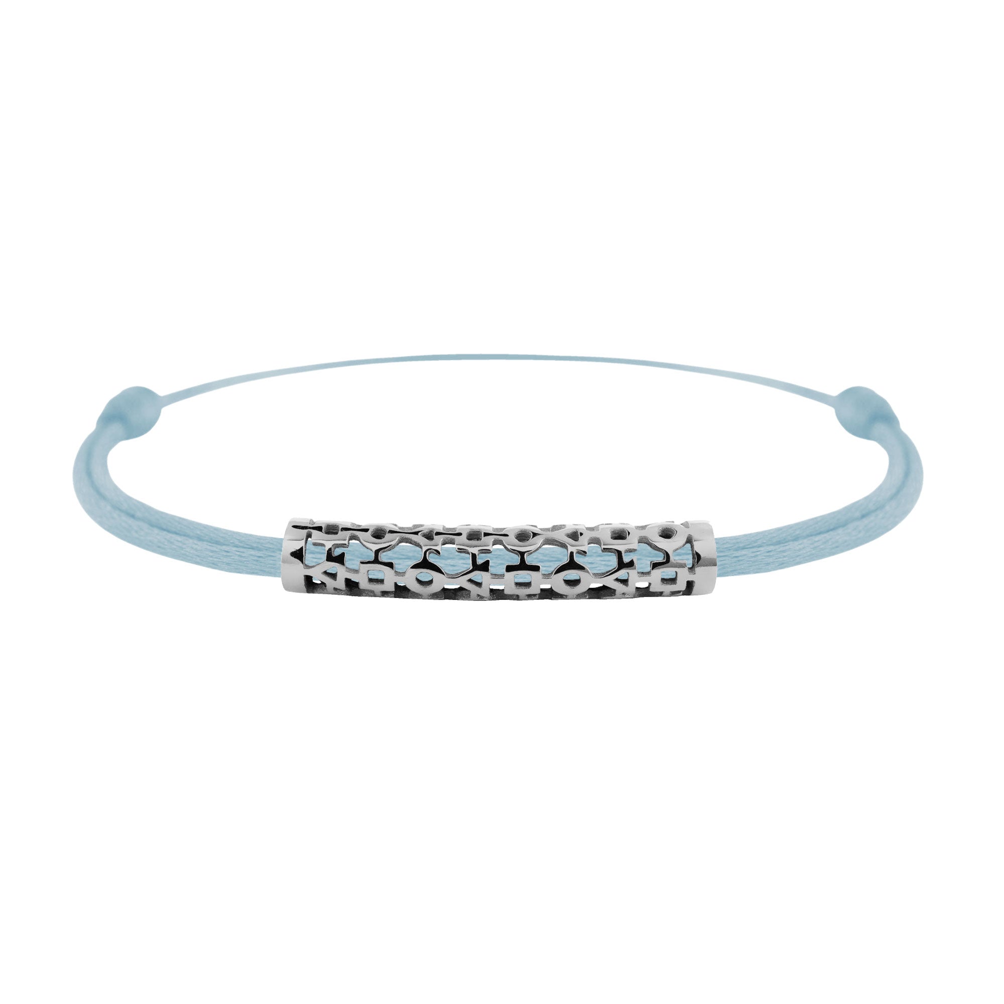 Bracelet lien Tournaire tube or trilogie