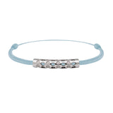 Bracelet lien Tournaire tube or cupidon cœur