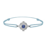 Bracelet Esther Saphir bleu 3 mm