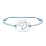 Bracelet Cœur amour lien émotion en or