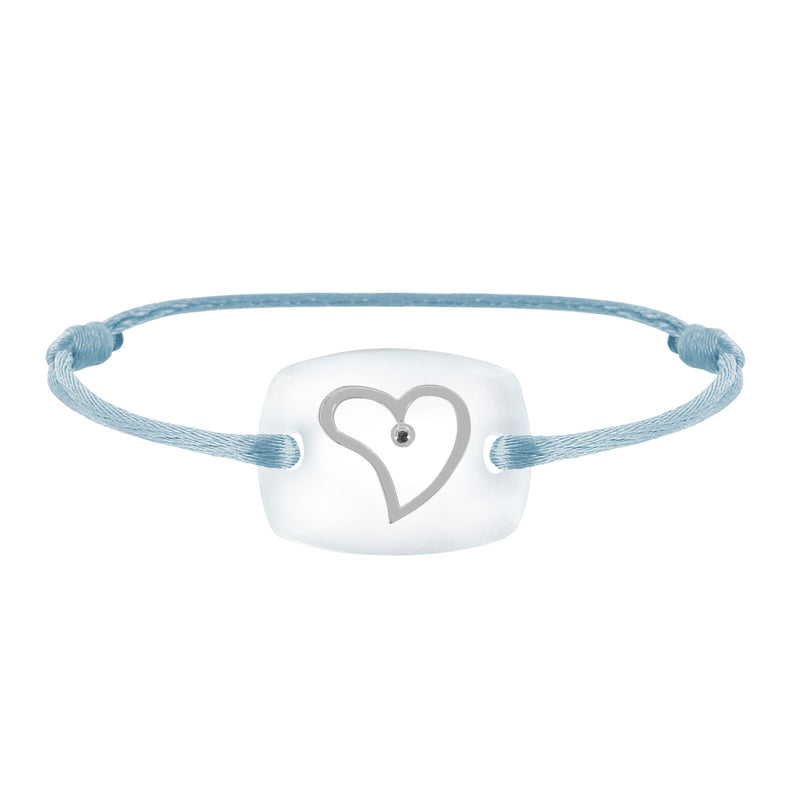 Bracelet Cœur amour lien émotion en or