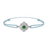 Bracelet Esther Tsavorite verte 3 mm