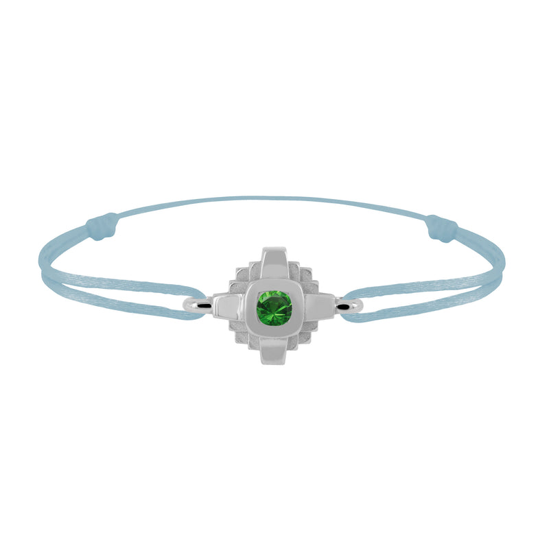 Bracelet Esther Tsavorite verte 3 mm