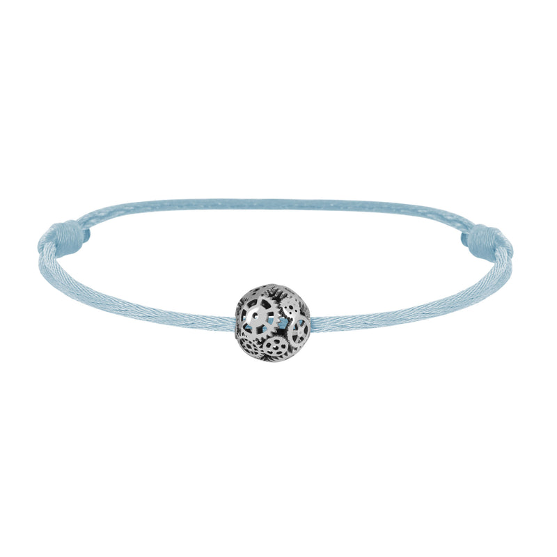 Engrenages pearl bracelet in gold