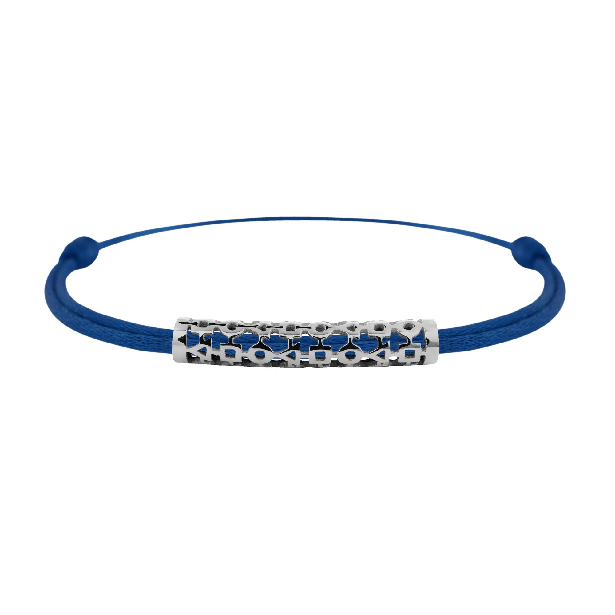Bracelet lien Tournaire tube or trilogie