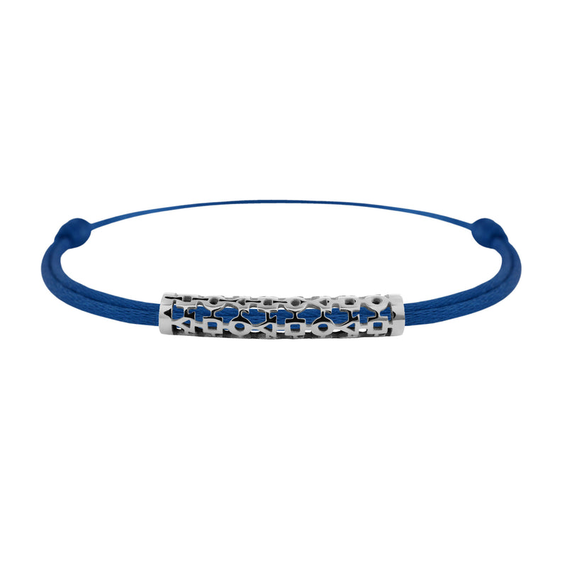 Tournaire gold tube link bracelet trilogy