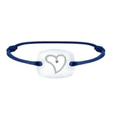 Bracelet Cœur amour lien émotion en or