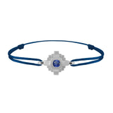 Bracelet Esther Saphir bleu 3 mm