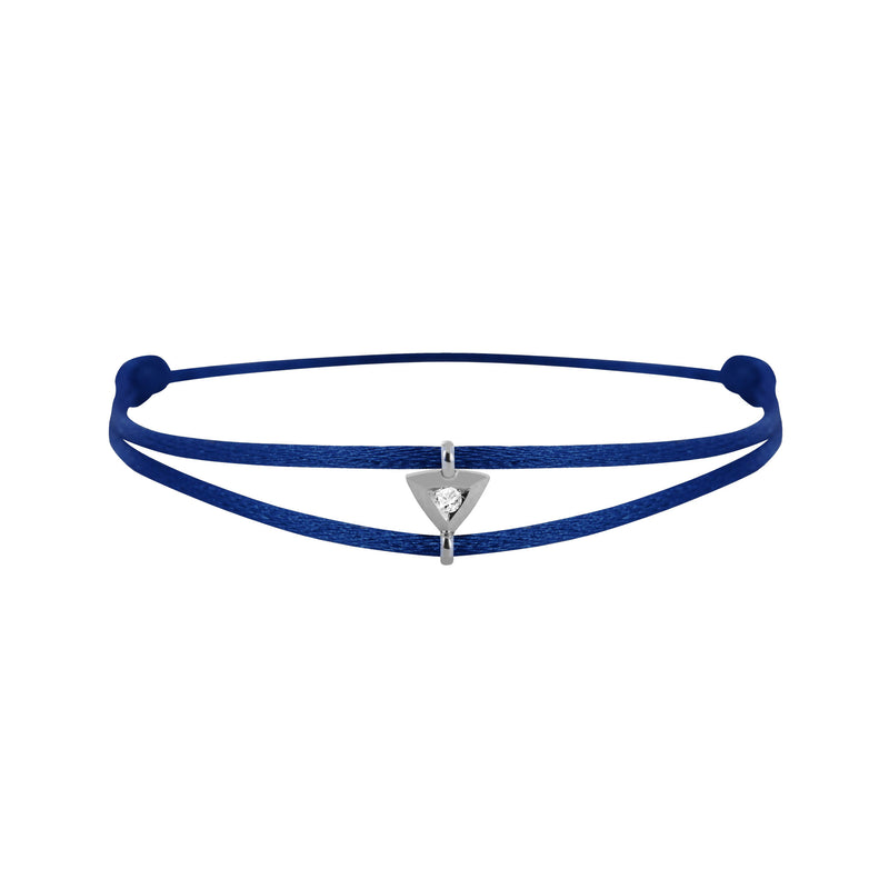 Mon Alchimie Triangle bracelet in gold and diamonds