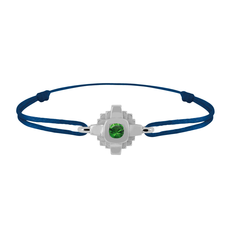 Bracelet Esther Tsavorite verte 3 mm