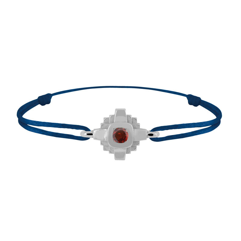 Bracelet Esther Saphir rouge 3 mm