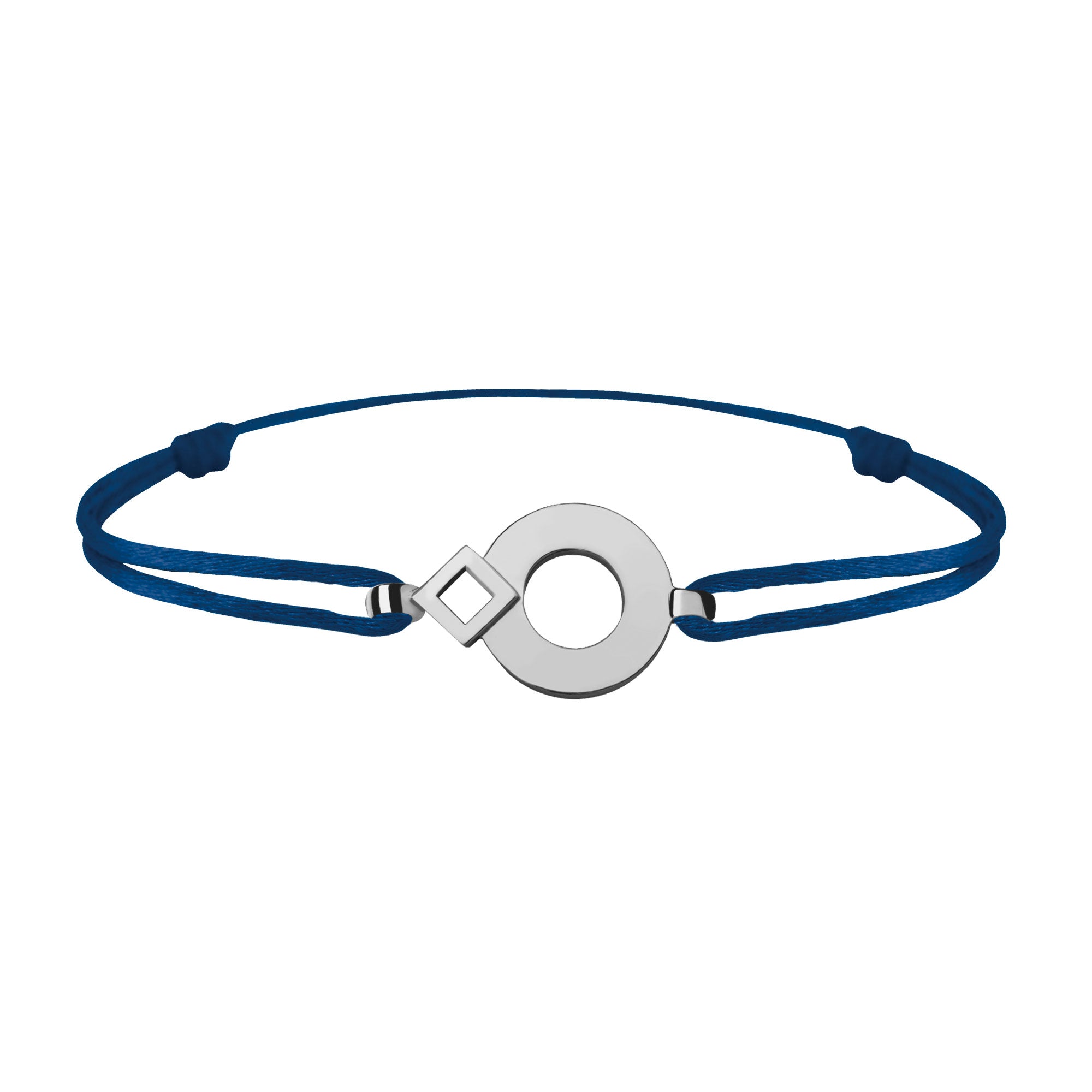 Bracelet lien Tournaire signe éclipse rond or