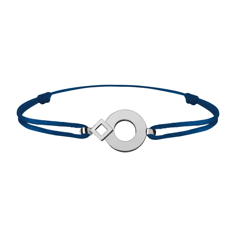 Bracelet lien Tournaire signe éclipse rond or