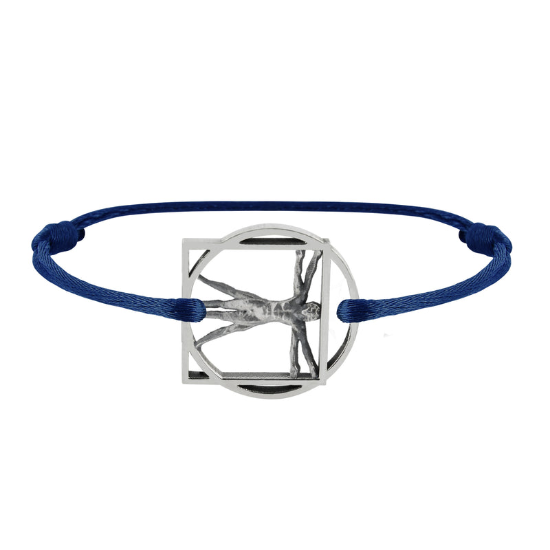 Medal bracelet Vitruvian Man