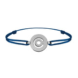 Bracelet lien Tournaire signe labyrinthe rond or