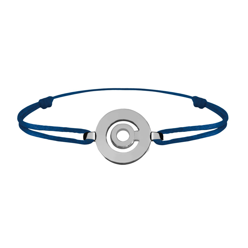 Bracelet lien Tournaire signe labyrinthe rond or
