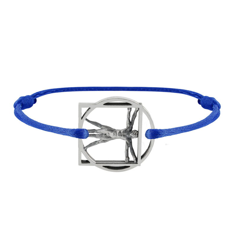 Medal bracelet Vitruvian Man