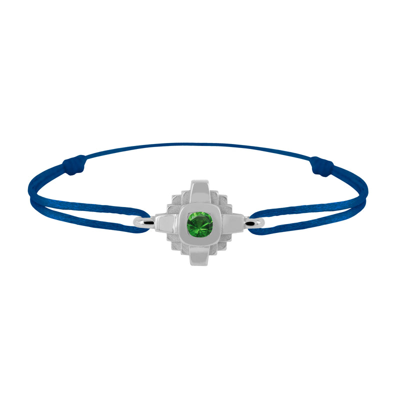 Bracelet Esther Tsavorite verte 3 mm