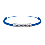 Bracelet lien Tournaire tube or cupidon cœur