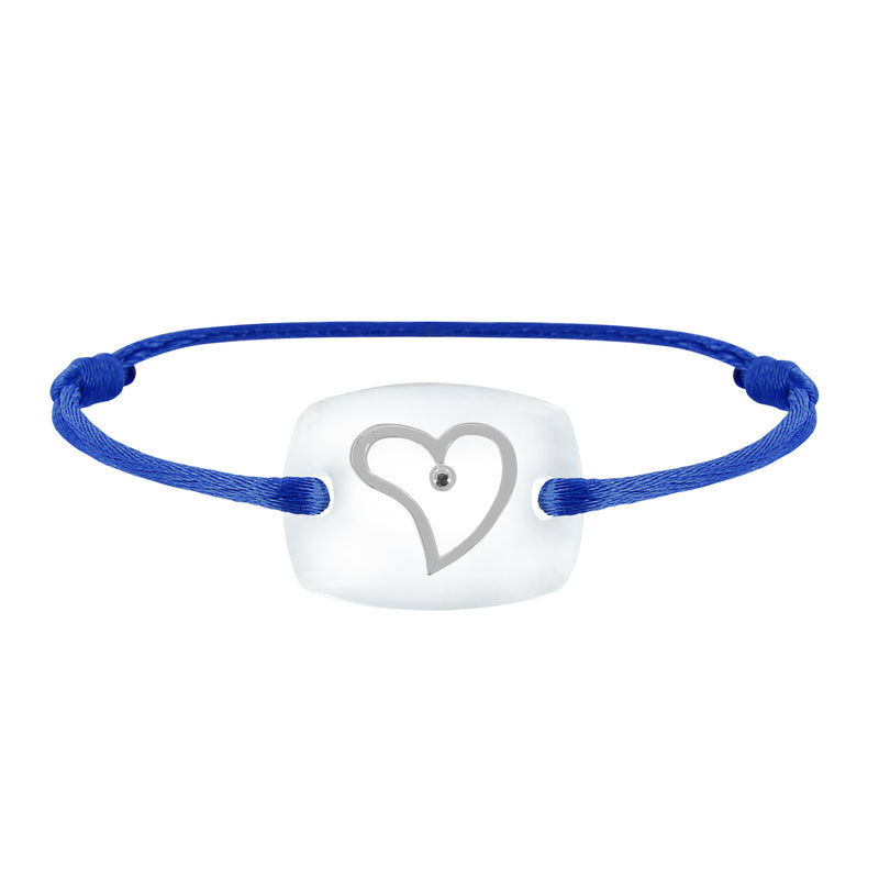 Bracelet Cœur amour lien émotion en or