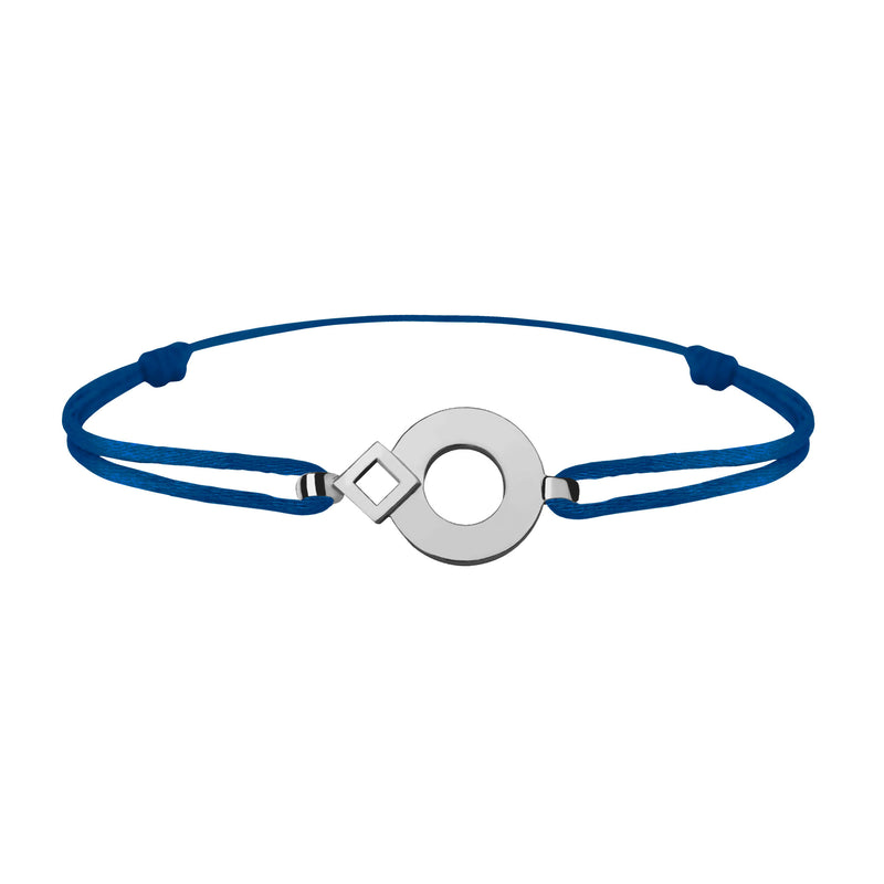 Bracelet lien Tournaire signe éclipse rond or